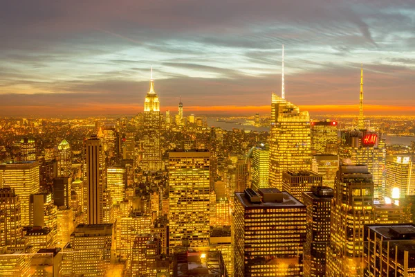 ニューヨーク- 2013年12月20日: 12月のロウアー・マンハッタンの眺め — ストック写真