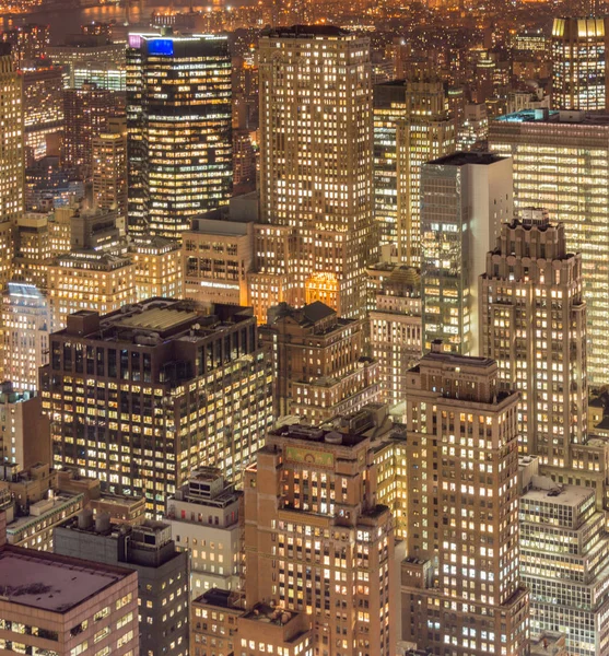 Günbatımında New York Manhattan manzarası