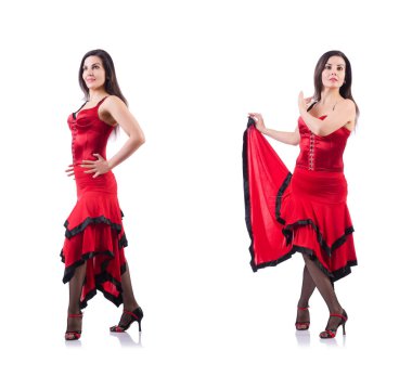 kadın dansçı İspanyol dansları