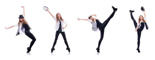 여자 댄서 댄스 현대 무용 — 스톡 사진