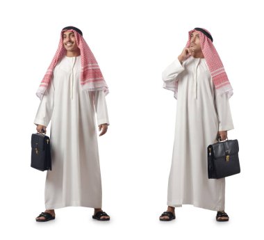 Arap işadamı beyazı izole etti