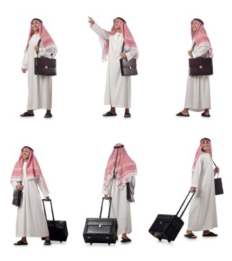 Arap işadamı beyazı izole etti