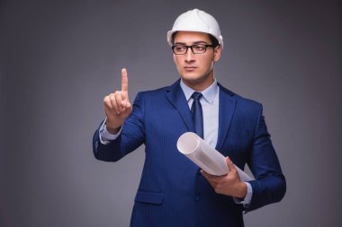 Endüstriyel kavramında genç mimar