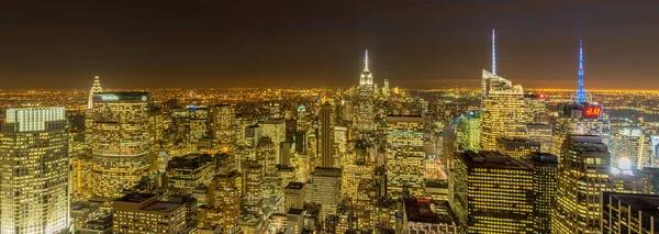 New York - 20. DEZEMBER 2013: Blick auf Lower Manhattan im Dezember — Stockfoto