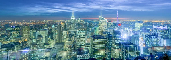 Nova Iorque - DEZEMBRO 20, 2013: Vista de Lower Manhattan em Decembe — Fotografia de Stock
