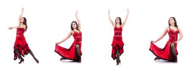 kadın dansçı İspanyol dansları