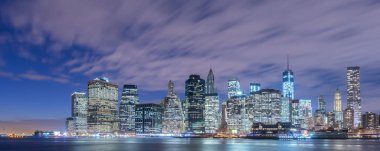 Brooklyn 'den Manhattan manzarası