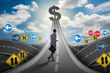 İşadamı kâr hedefine doğru yürüyor