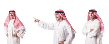 Arap işadamı beyazı izole etti