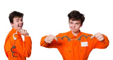 Konsept olarak komik bir mahkum.