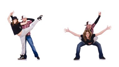 modern dansları dans dansçı çifti