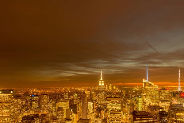 Decembe에 맨하탄의 뉴욕-2013 년 12 월 20 일: 보기 — 스톡 사진
