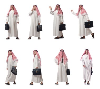 Arap işadamı beyazı izole etti