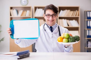 Meyve ve sebzelerle beslenme konsepti