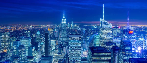 Nueva York - 20 de diciembre de 2013: Vista del Bajo Manhattan en Decembe —  Fotos de Stock