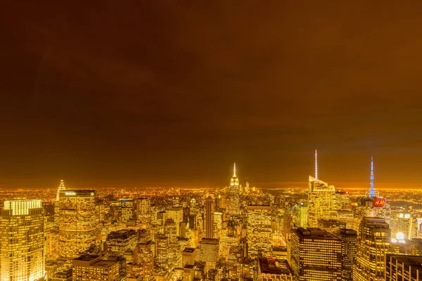 New York - December 20, 2013: View of Lower Manhattan on Decembe — 图库照片