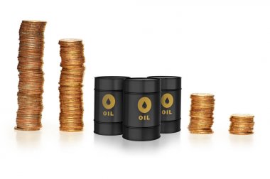 Para ve petrol varilleri ile petrol ticareti kavramı