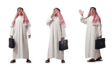 Arap işadamı beyazı izole etti