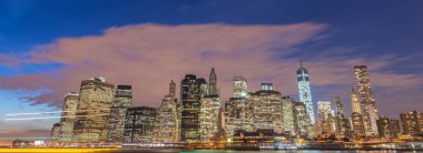 Brooklyn 'den Manhattan manzarası