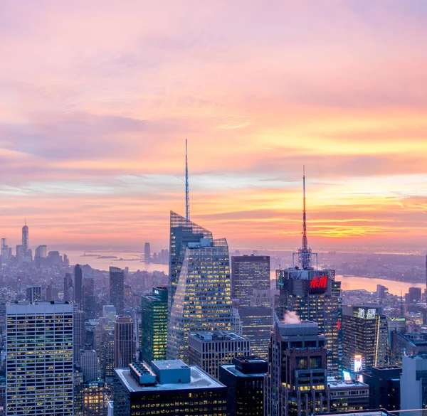 ニューヨーク- 2013年12月20日: 12月のロウアー・マンハッタンの眺め — ストック写真