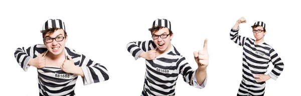 Funny prison inmate in concept — Stock Photo, Image