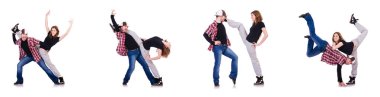 modern dansları dans dansçı çifti
