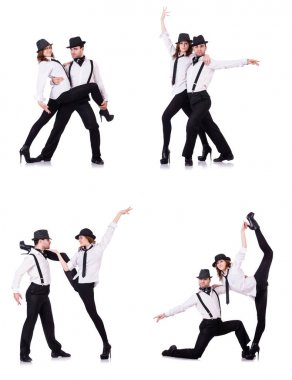 modern dansları dans dansçı çifti