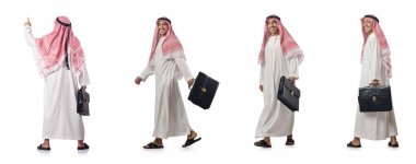 Arap işadamı beyazı izole etti