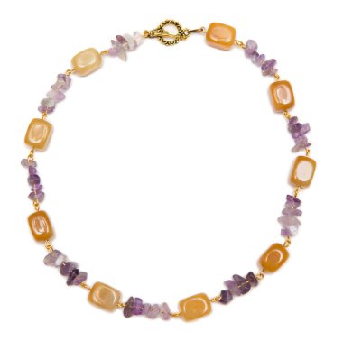 Whtie arka plan üzerinde izole zarif mücevherler