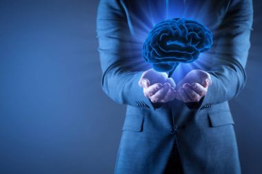 Yapay Zeka Konsepti İşadamı