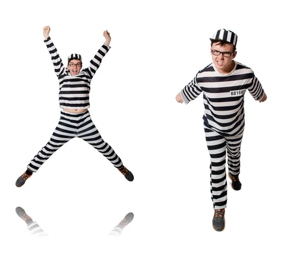 Funny prison inmate in concept — Stock Photo, Image