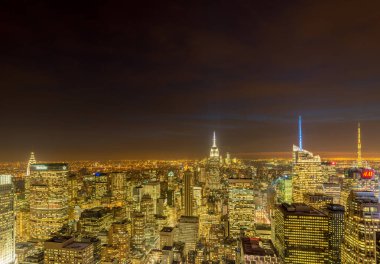 New York - 20 ARALIK 2013: Aşağı Manhattan 'ın Görünümü