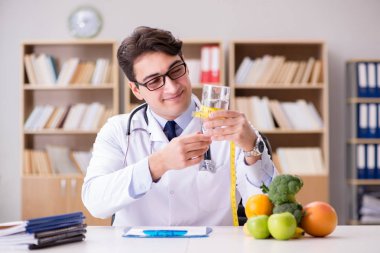 Meyve ve sebzelerle beslenme konsepti