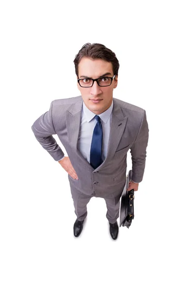 Young businessman isolated on the white background — Stock Photo, Image