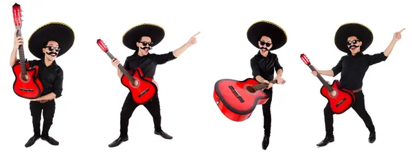 Αστείος Μεξικάνος με καπέλο σομπρέρο — Φωτογραφία Αρχείου