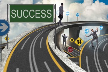 İş dünyasının başarılı konsepti