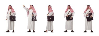 Arap işadamı beyazı izole etti