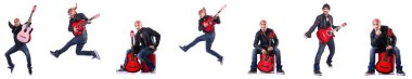 Gitarist beyazı izole etti