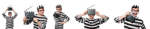 Legrační vězeňský vězeň v konceptu — Stock fotografie