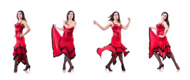 kadın dansçı İspanyol dansları