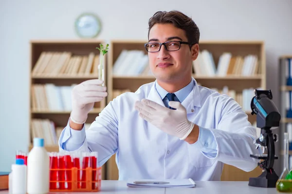 Científico biotecnológico trabajando en el laboratorio —  Fotos de Stock