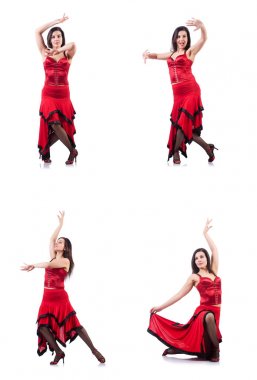 kadın dansçı İspanyol dansları