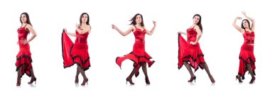 kadın dansçı İspanyol dansları