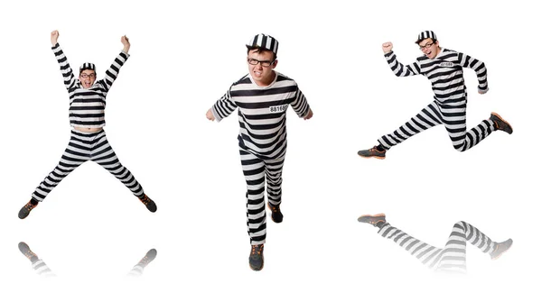 Funny prison inmate in concept — Stock Photo, Image