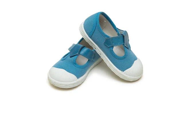 Baby shoes isolated on the white background — Stock Photo, Image