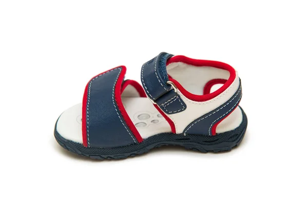 Pantofi pentru copii izolați pe fundal alb — Fotografie, imagine de stoc