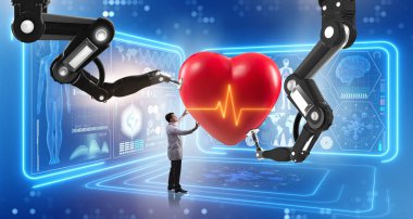 Robotik kol tarafından yapılan kalp ameliyatı