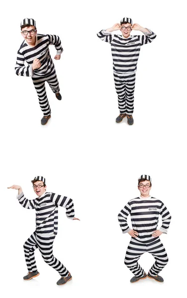 Prisioneiro engraçado em conceito — Fotografia de Stock