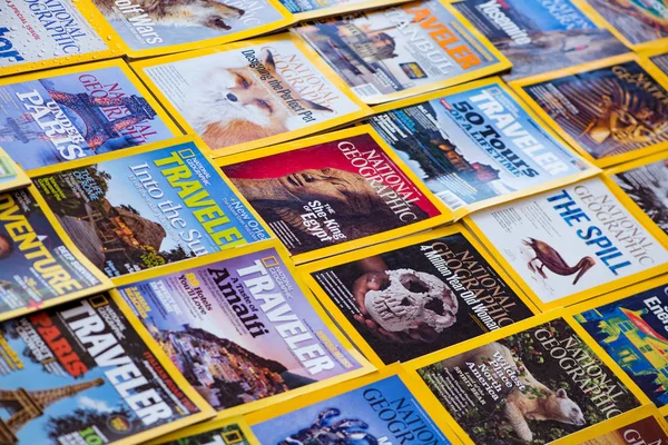 New York - 7. MÄRZ 2017: National Geographic am 7. März in New York — Stockfoto