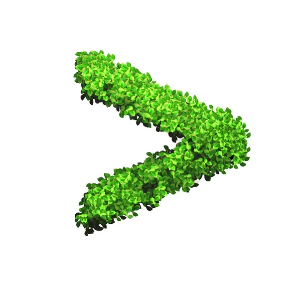 Символ вторичной переработки в концепции рециркуляции - 3D рендеринг — стоковое фото